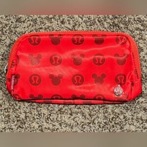 Lululemon x Disney Mickey Mouse Belt Bag Red NWT Everywhere 1L Rare